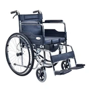 Phau ntawv log lub rooj zaum Steel Commode Wheelchair --SYIV100-20E5